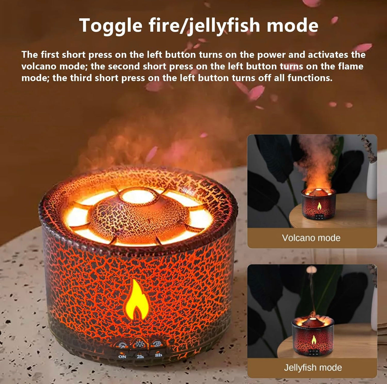 Volcano Humidifier/Diffuser